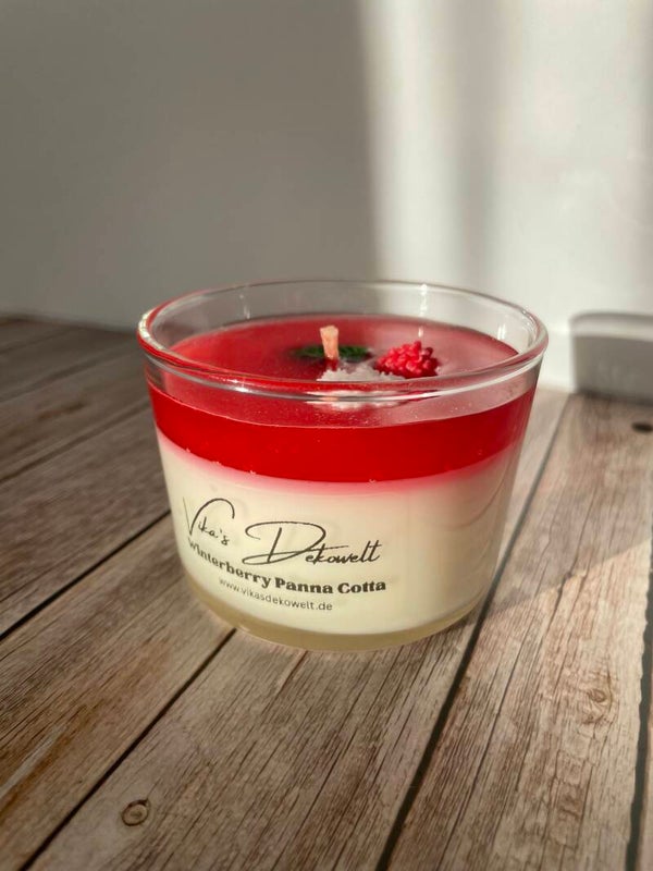 Winterberry Panna Cotta