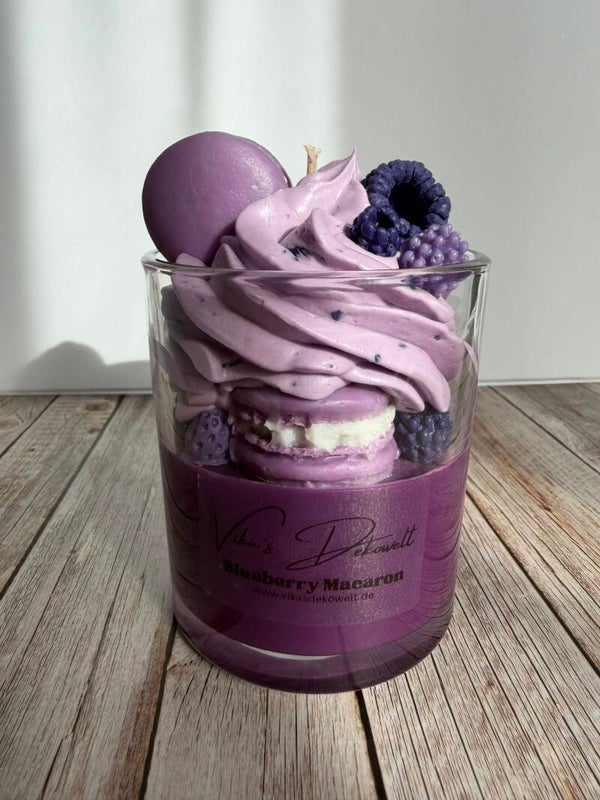 Blueberry Macaron