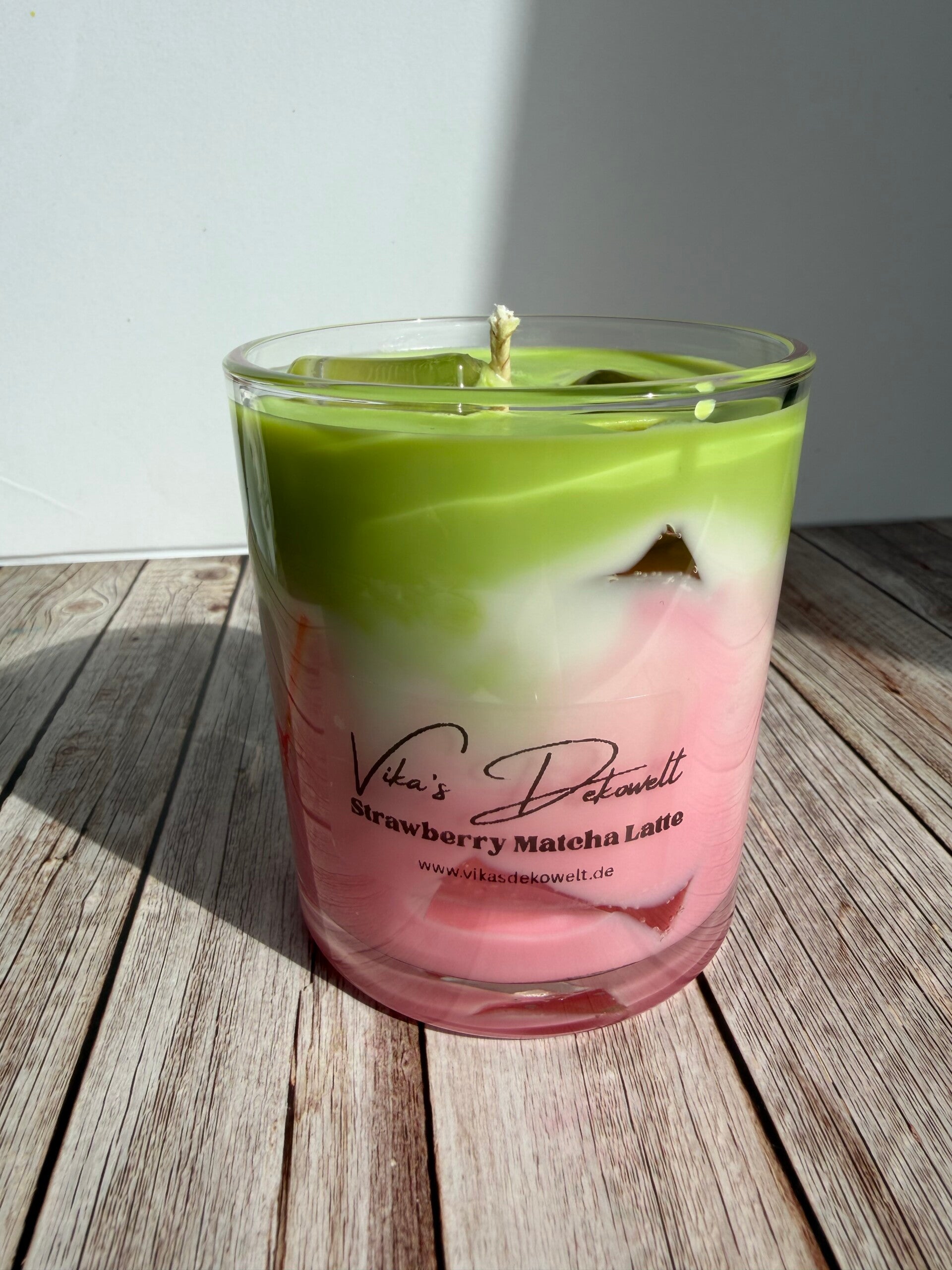 Strawberry Matcha Latte