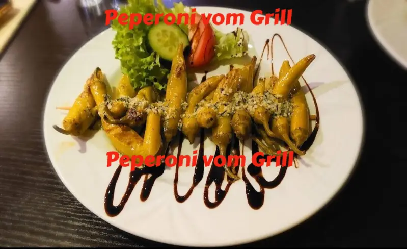 Peperoni vom Gril