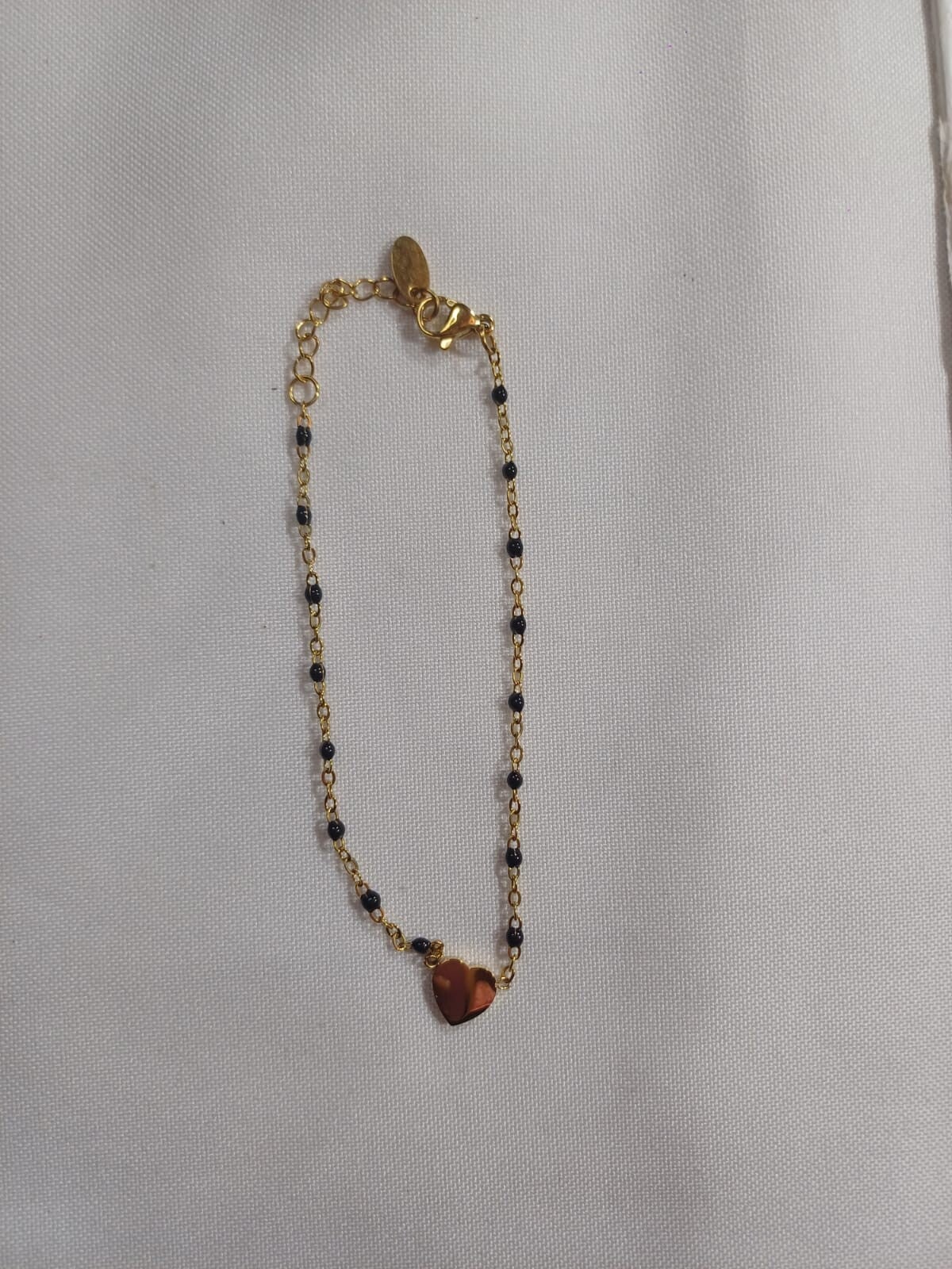 Bracelet Énergétique noir et doré