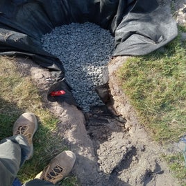 French drain 3