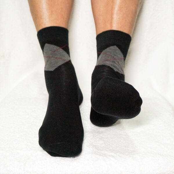 Pedisil Gel Klassieke Heren Sok met Hielbescherming