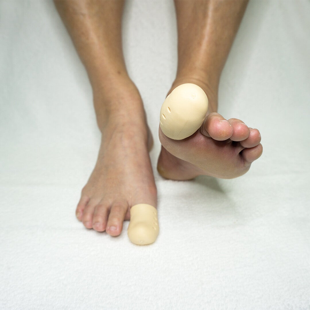 Pedisil Zilver Teenkap met perforaties (per paar)