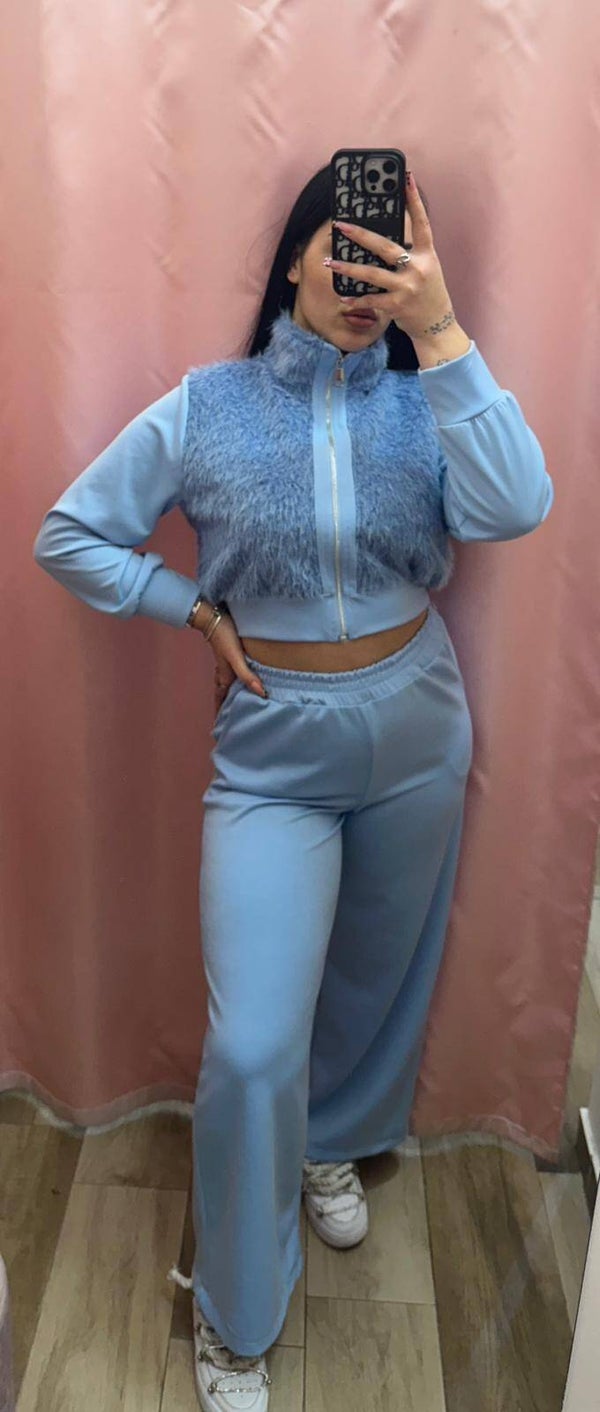 Coordinato Velvet Sky Set