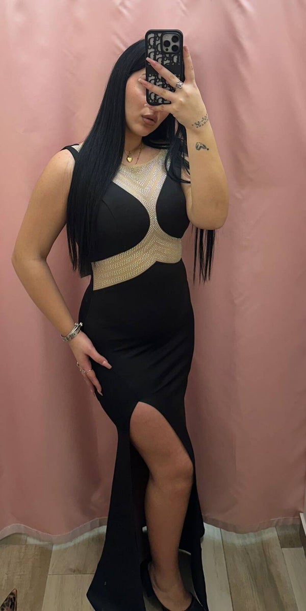 Shimmer Goddess Gown