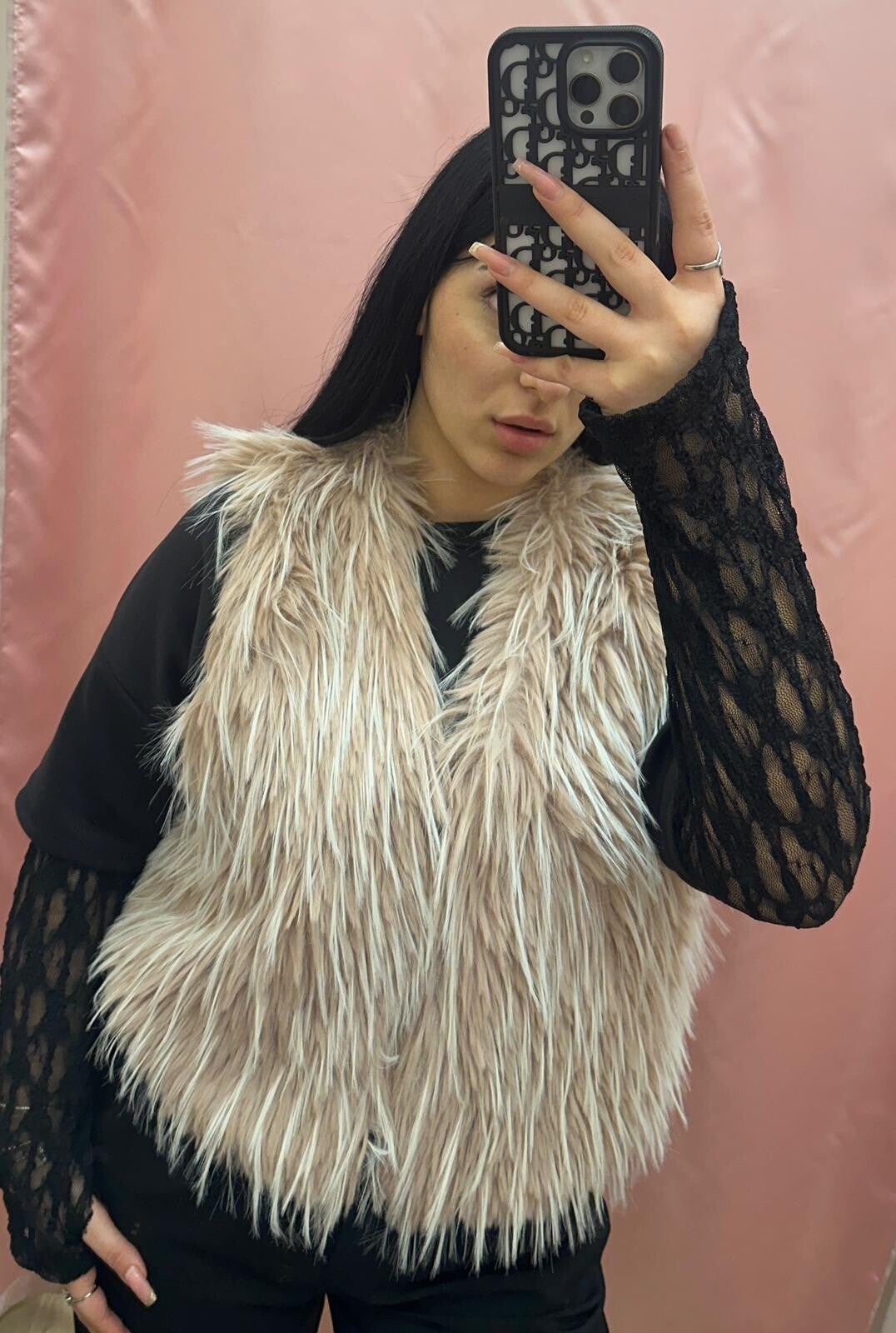 Gilet "Ethereal Fur"