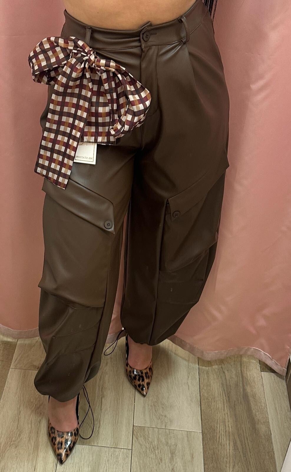 Pantalone bubble skin