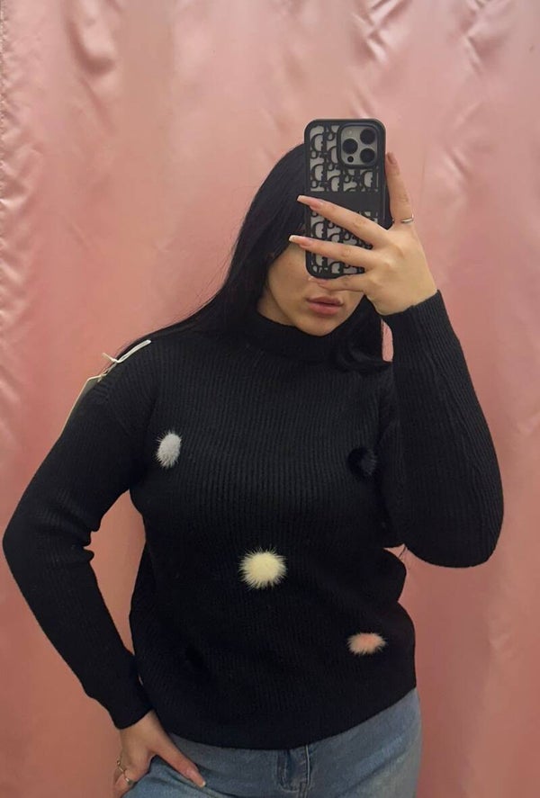 Cozy Pom Pullover