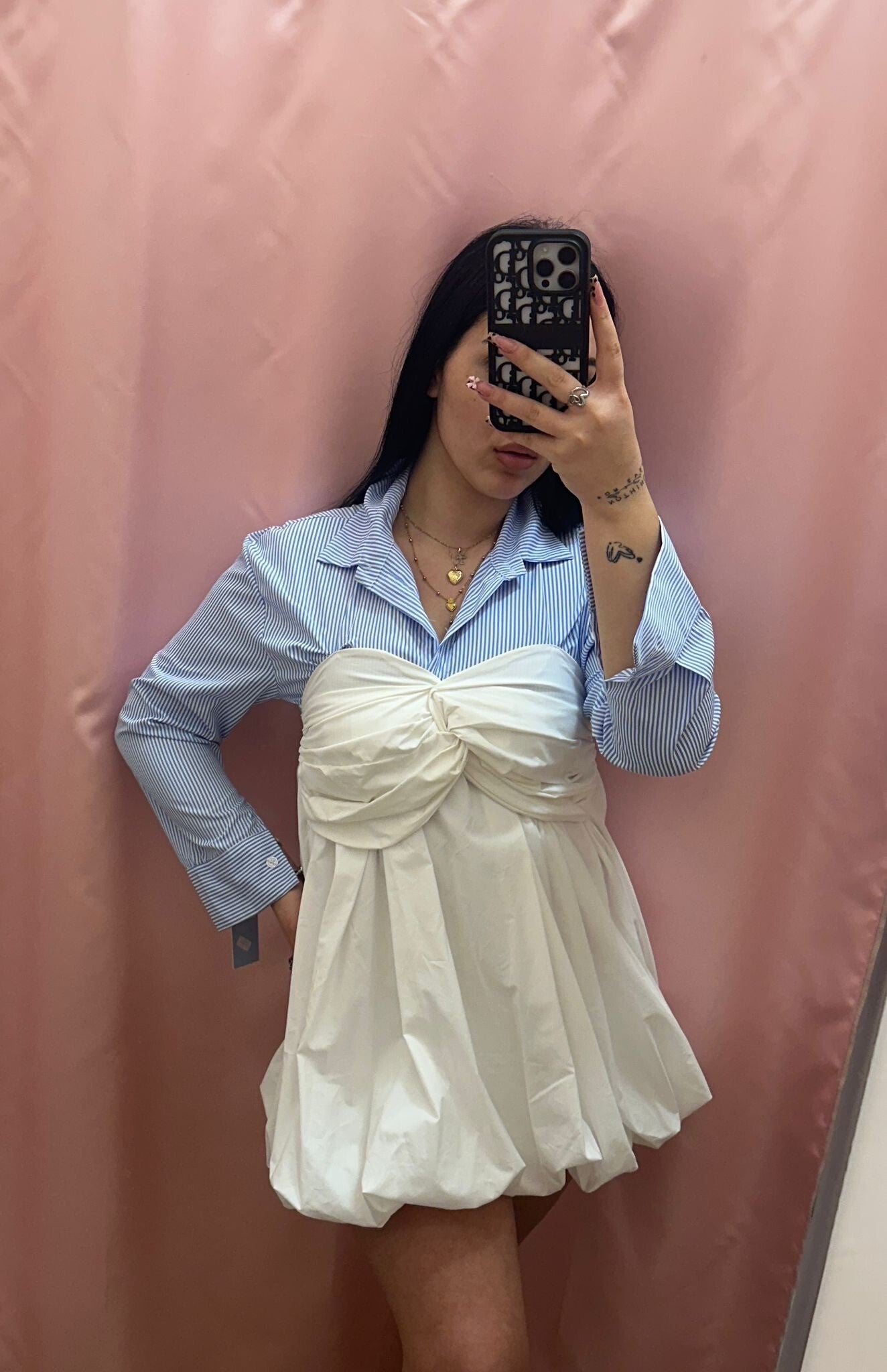 Vestitino bubble hem