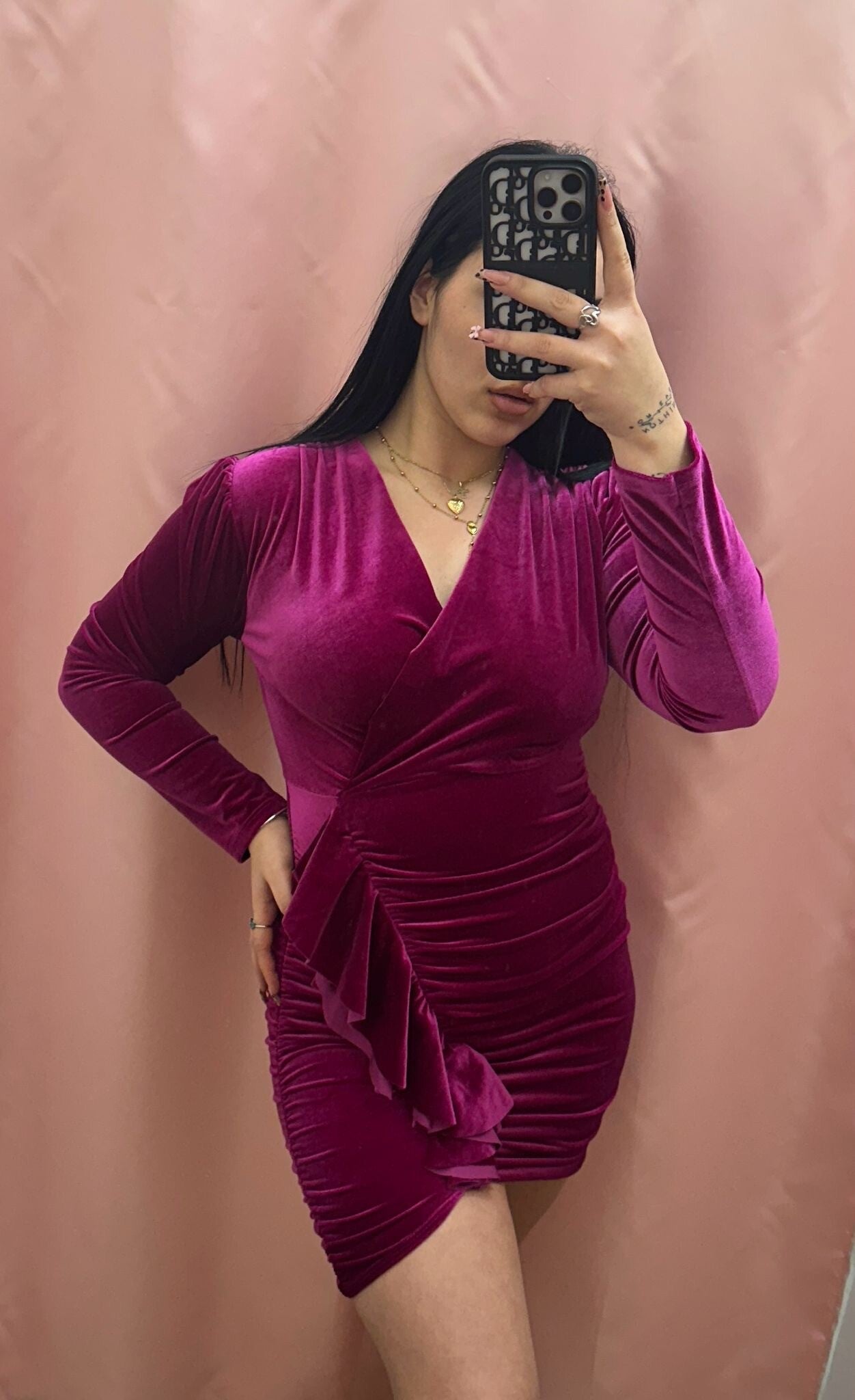 Vestitino wrap dress