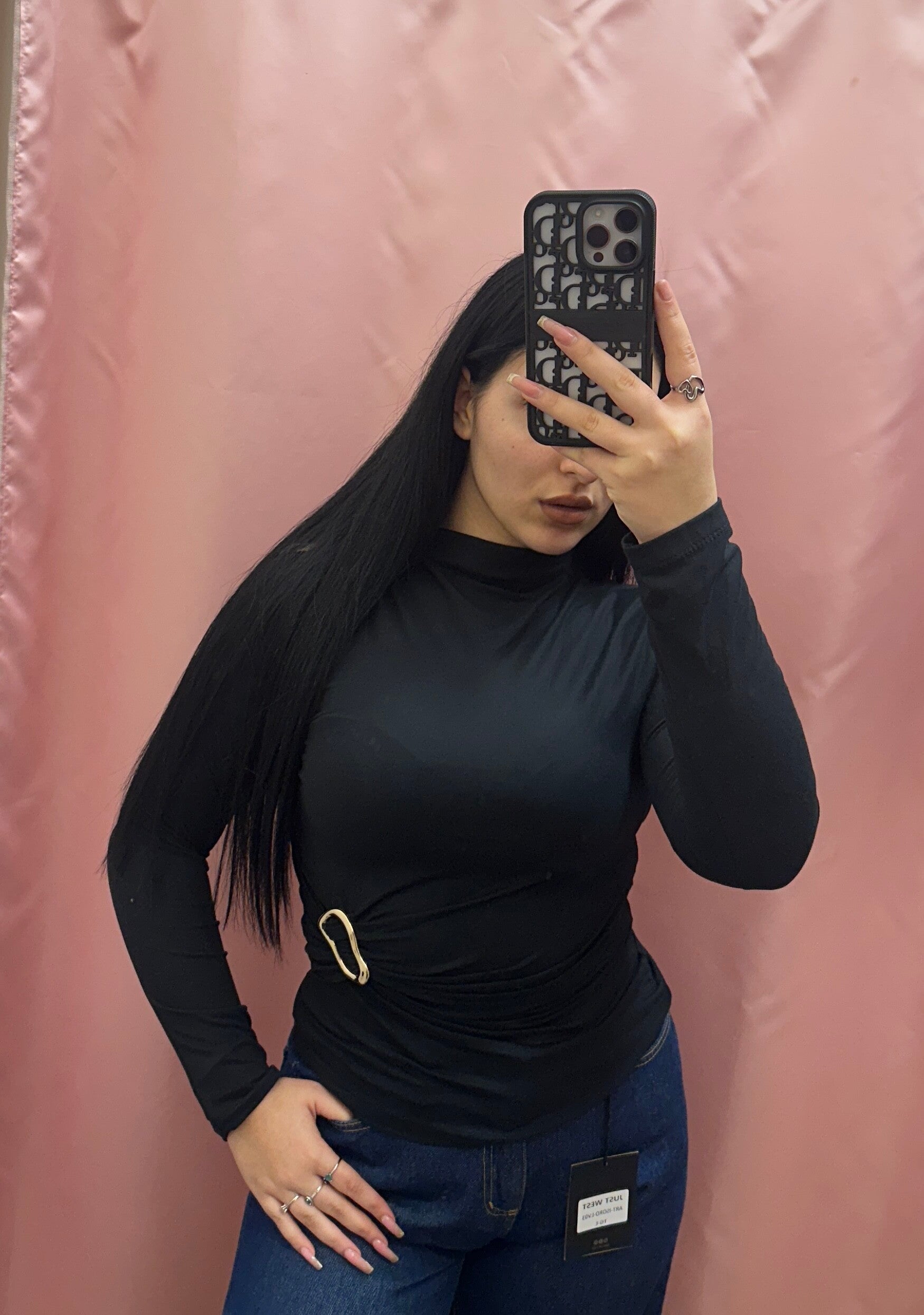 Lupetto midnight drape