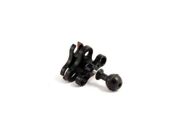 Carbonarm Drievoudige clip voor statief