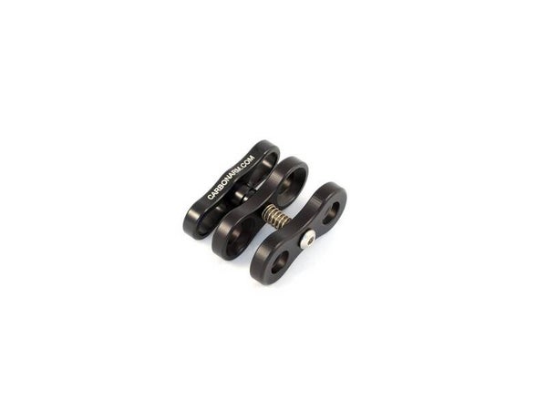 Carbonarm Dubbele clip