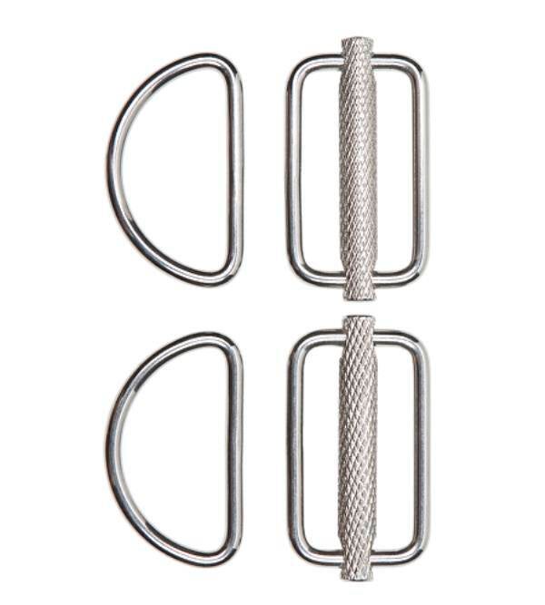 XDEEP D-ring schuifset (2 sukts)