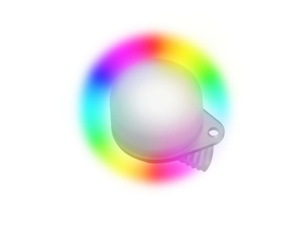 Big Blue easy clip rainbow Light