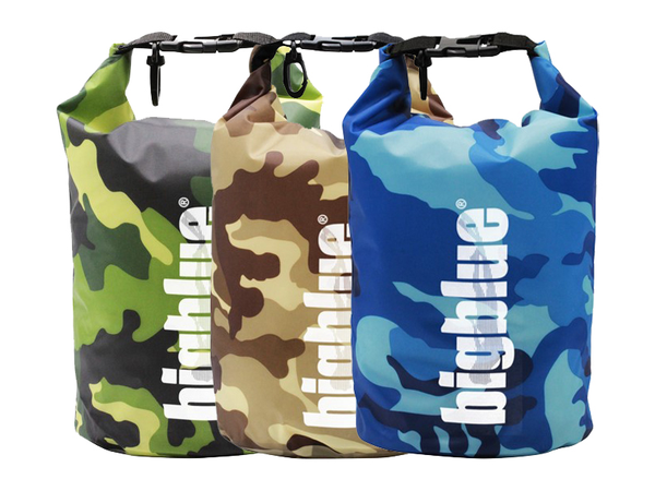 Big Blue Outdoor Dry-bag 3 liter Camo (5 Kleuren)