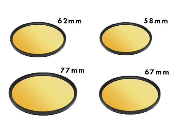 Big Blue YF-85MM camera filters ( 4 maten)