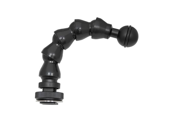 Big Blue 6” Flexi arm hot shoe ball adapter