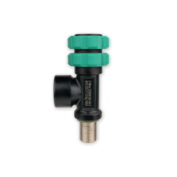 Nautec S-valve / Nitrox 232 bar / M26x2 / M18 / Darkline