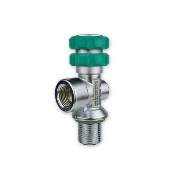 Nautec S-valve / Nitrox 232 bar / G5/8” / M25 / Proline