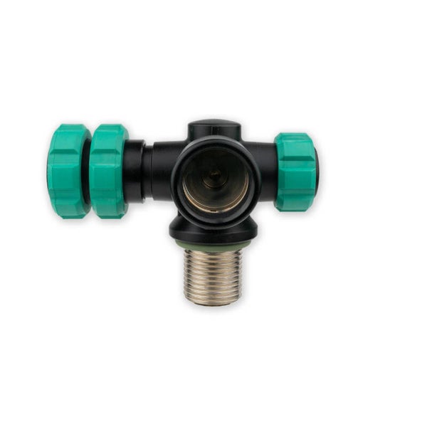 Nautec SM-valve / Nitrox 300 bar / M26x2 / M25 / Darkline / Rechts
