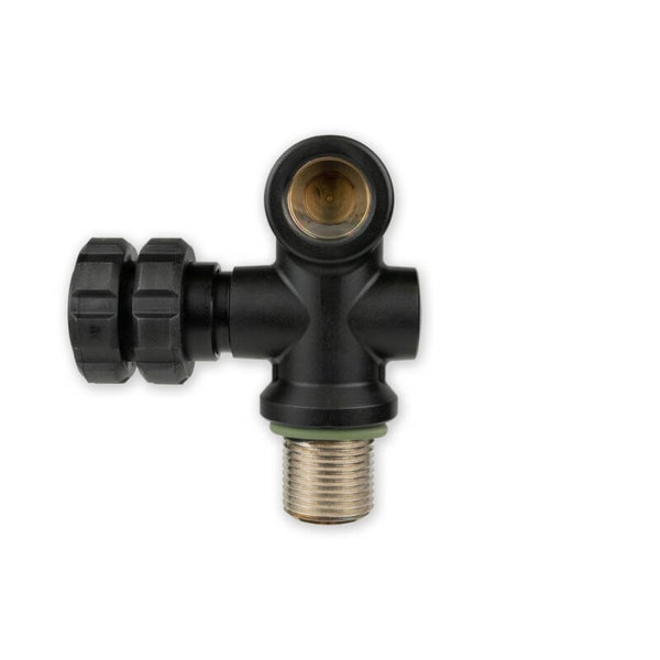 Nautec IC-valve / Air 232 bar / G5/8” / M25 / Darkline / Rechts