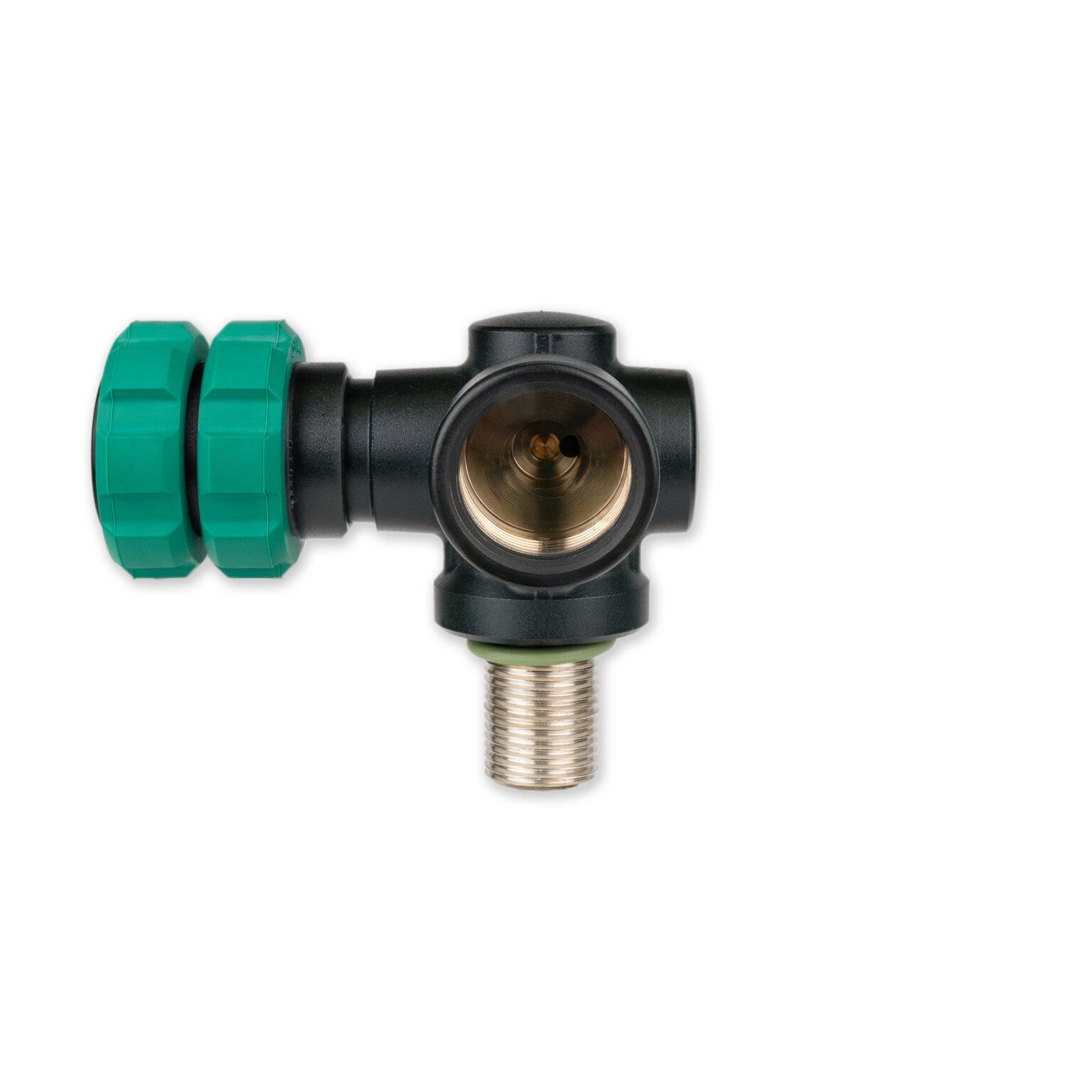 Nautec 90°-valve / Nitrox 232 bar / M26x2 / M18 / Darkline / Rechts