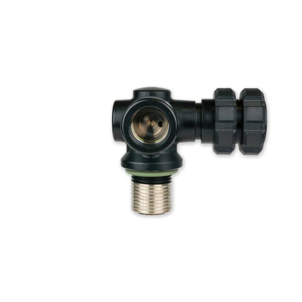 Nautec 90°-valve / Air 232 bar / G5/8” / M25 / Darkline / Links