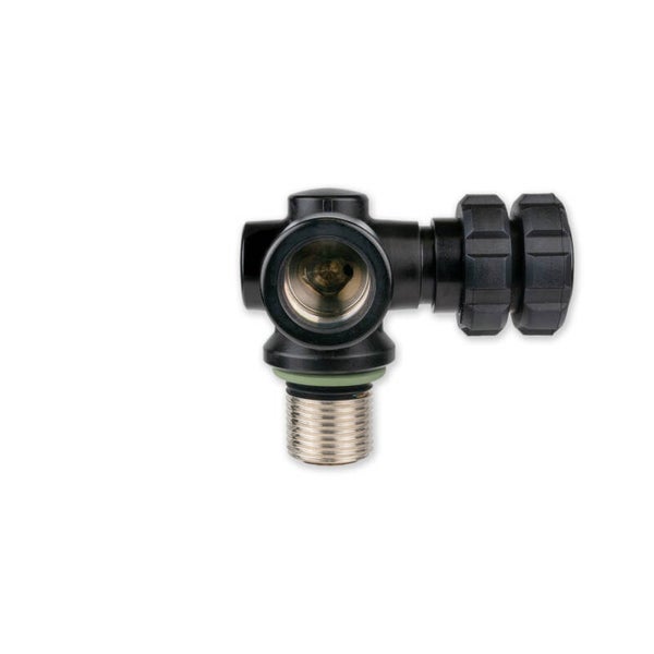 Nautec 90°-valve / Air 300 bar / G5/8” / M25 / Darkline / Links