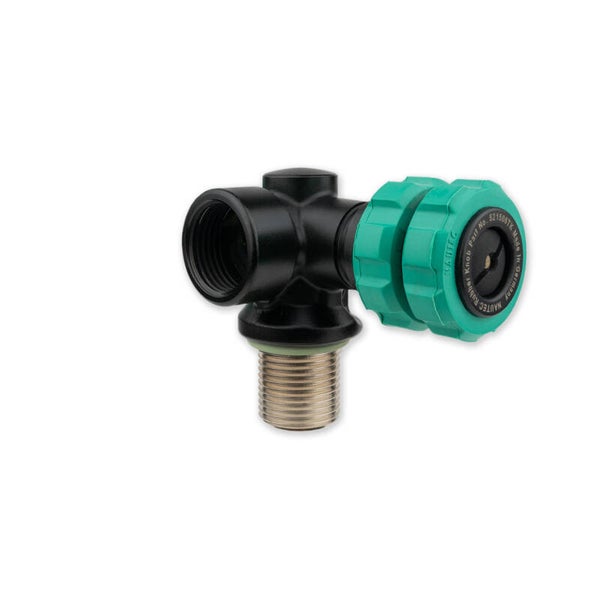 Nautec 90°-valve / Nitrox 232 bar / M26x2 / M25 / Darkline /Links
