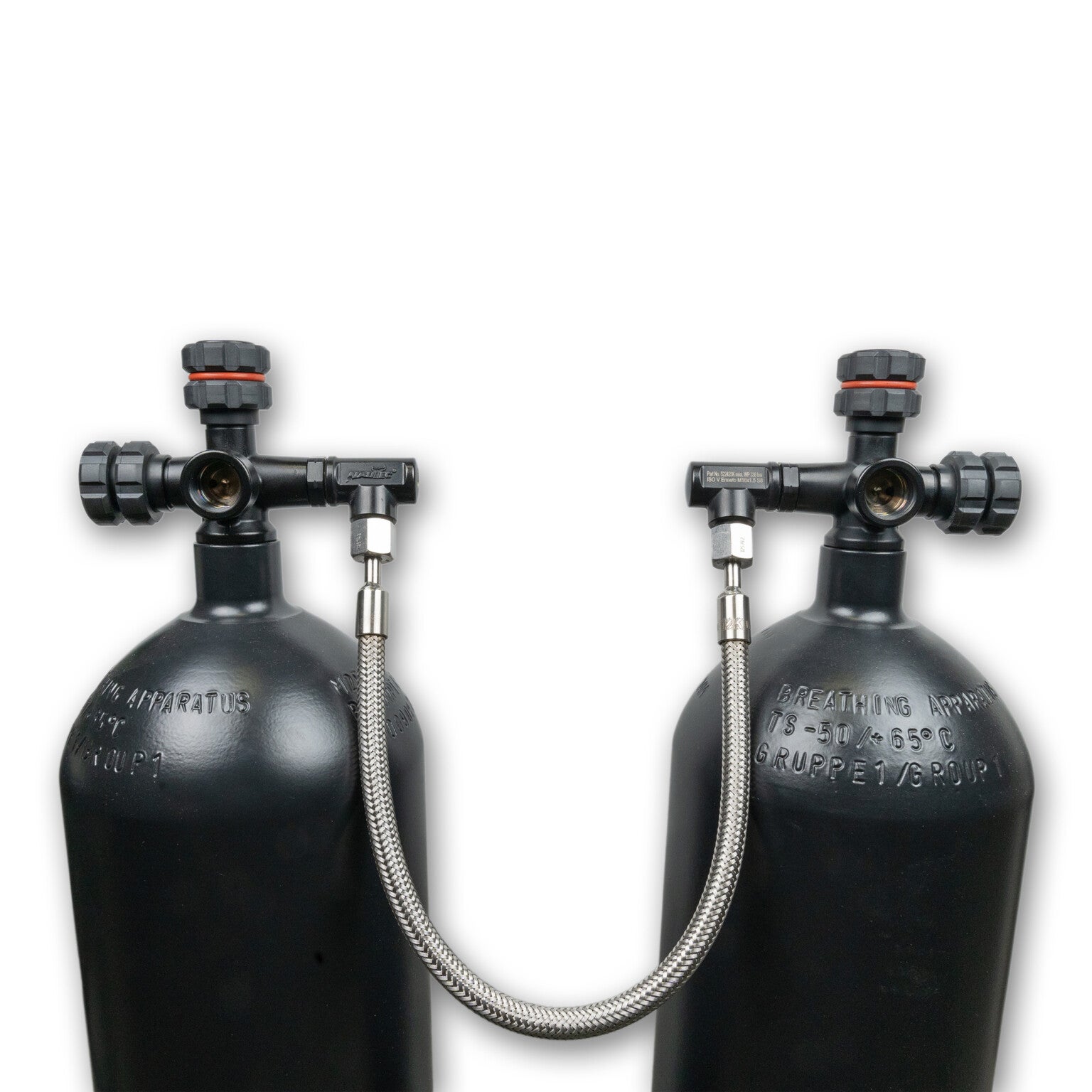 Nautec Explorer Manifold / Air 232 bar / M25 / Darkline