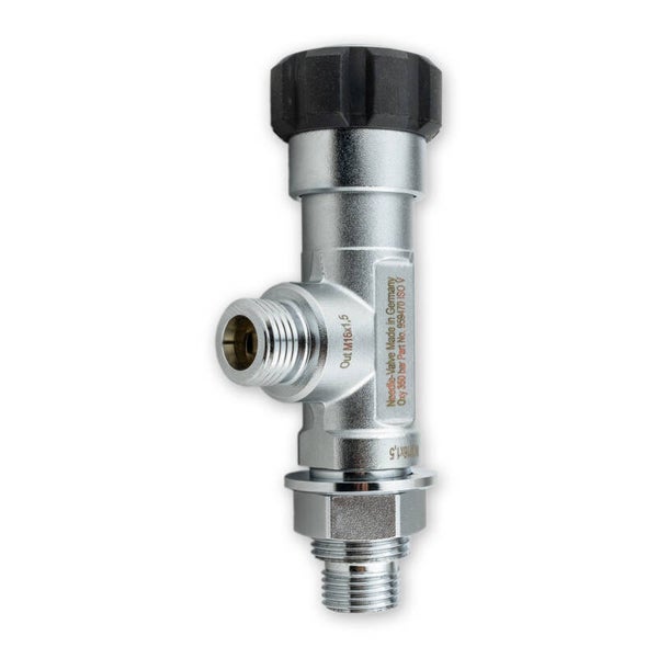 Nautec Needle valve 90° / 350 bar / M16x1,5 / S8 / Pro