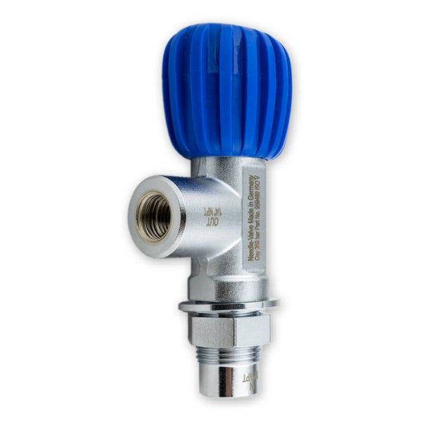 Nautec Needle valve 90° / 350 bar / 1/4”NPT