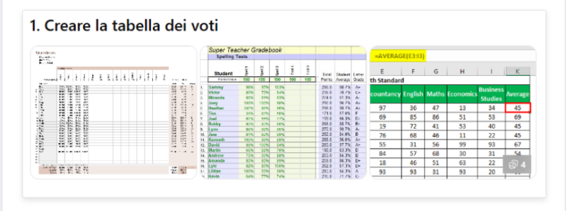 Formattazione a piacere