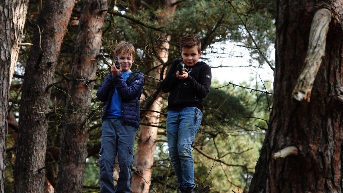 Lasergame huren in Hoenderloo met een compleet lasergamepakket 