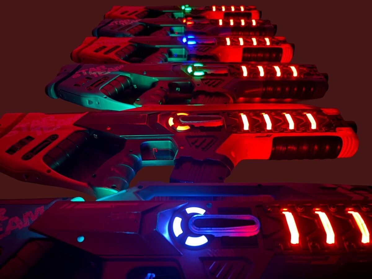 Lasergame uitbreiding met XL varianten voor verhuur in regio Harskamp, Ede en Barneveld. Meer keuze bij lasergame huren op locatie met gratis bezorging.