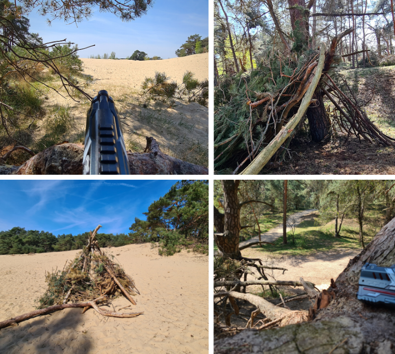 Lasergame verhuur Harskamp/Wekeromse Zand
