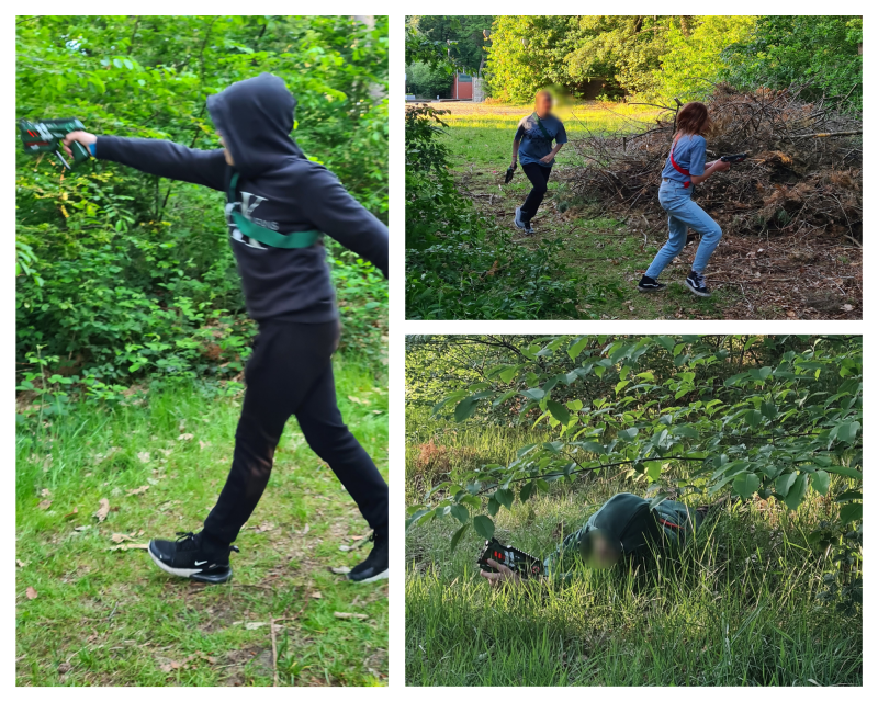 Lasergame verhuur Harskamp Kamp kinderfeestje gemeente ede/barneveld