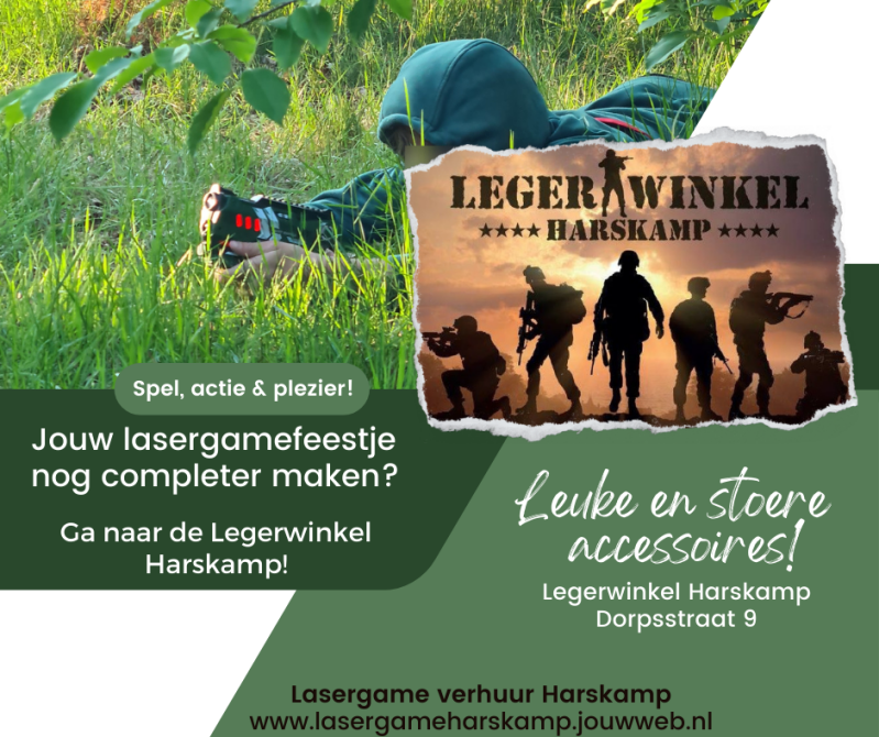 Lasergamen Harskamp/Legerwinkel Harskamp