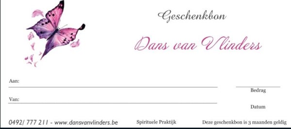 Geschenkbon Contact met Overledenen