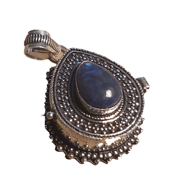 Hanger Lapis Lazuli Druppel