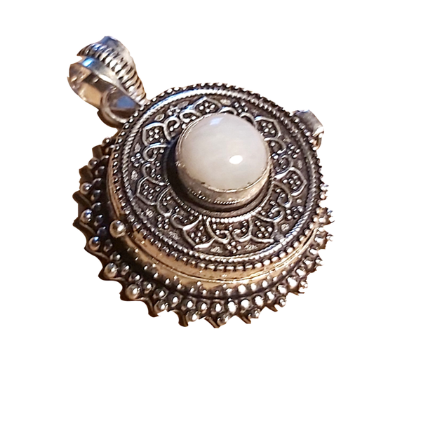 Hanger Parelmoer Rond