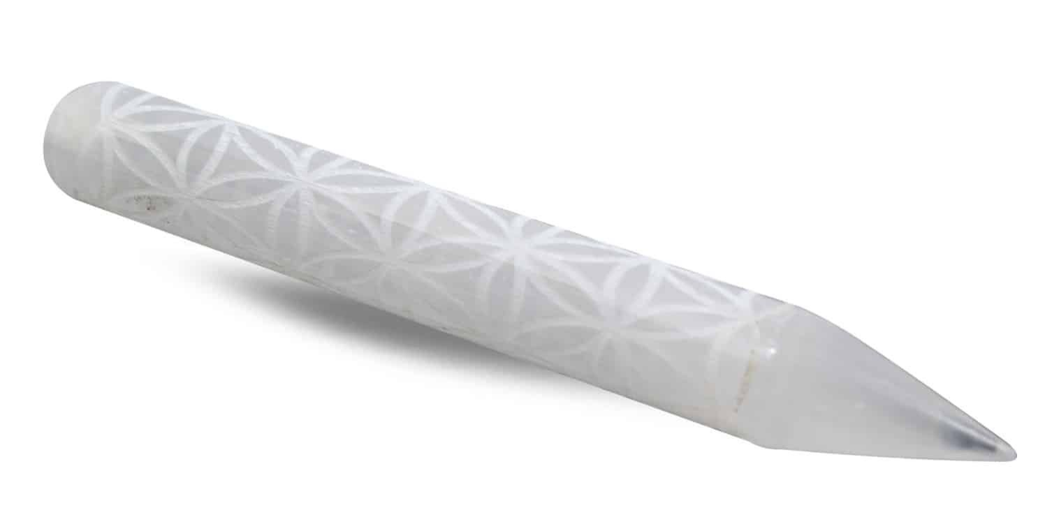 Seleniet Massagestaaf 'Bloem des Levens'