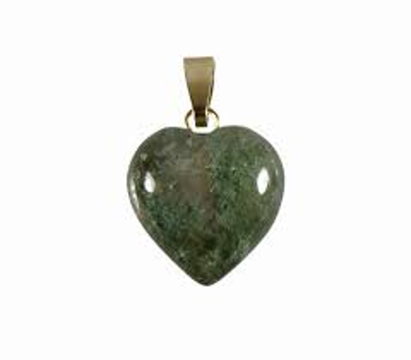 Hanger edelsteen Mosagaat