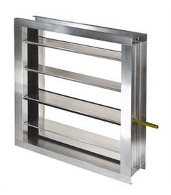 Klep DB breedte 800 handbediend