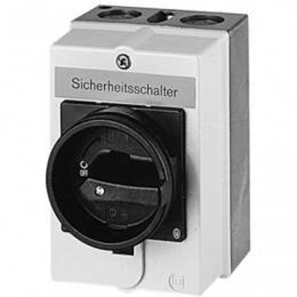 Werkschakelaar 4 polig | 0,37 tot 4 kW (frequentieregeling)