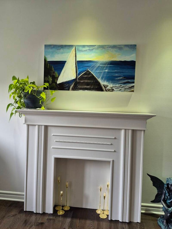 Toile 20x40 Le départ