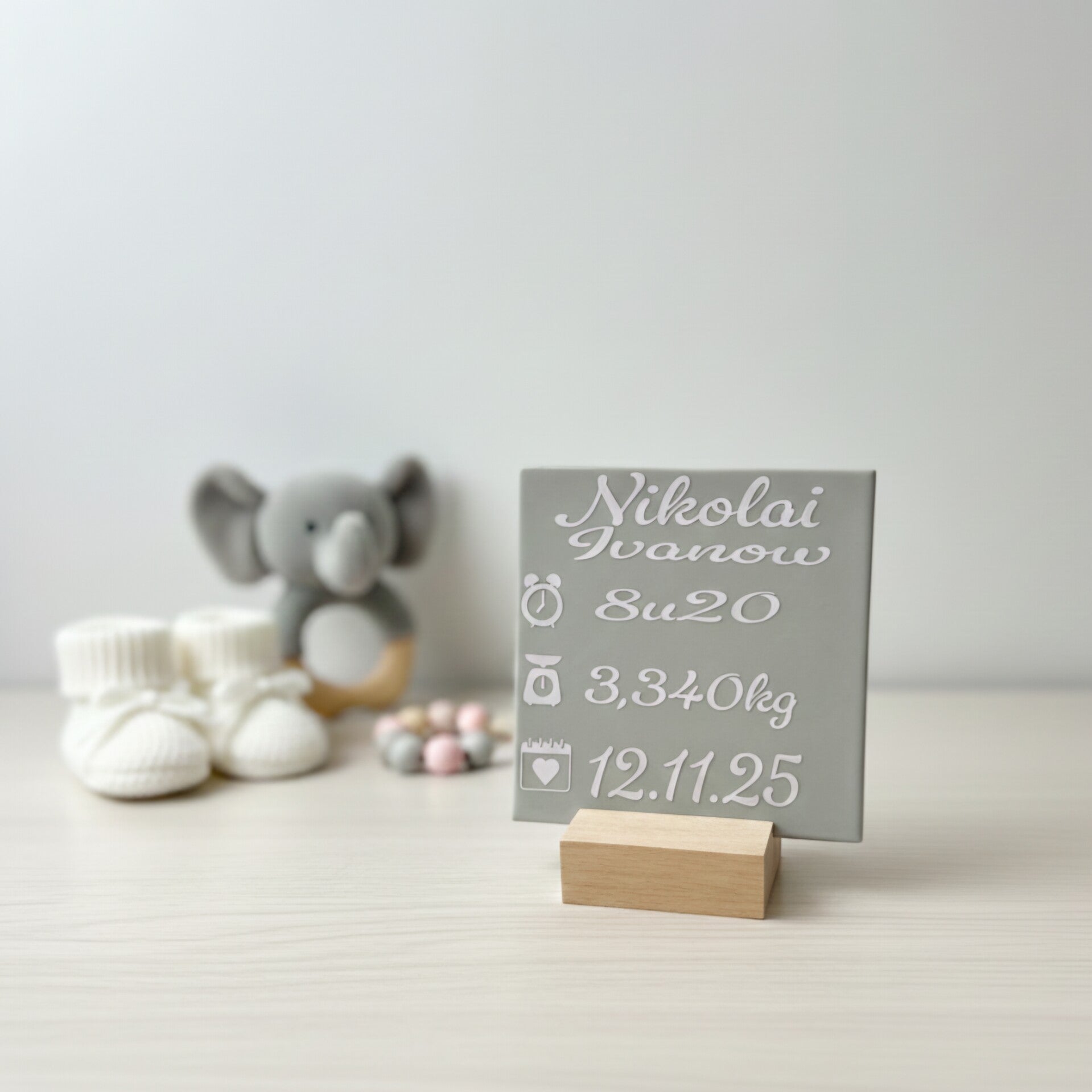 een herinnering die voor altijd blijft staan [ geboortetegel ]