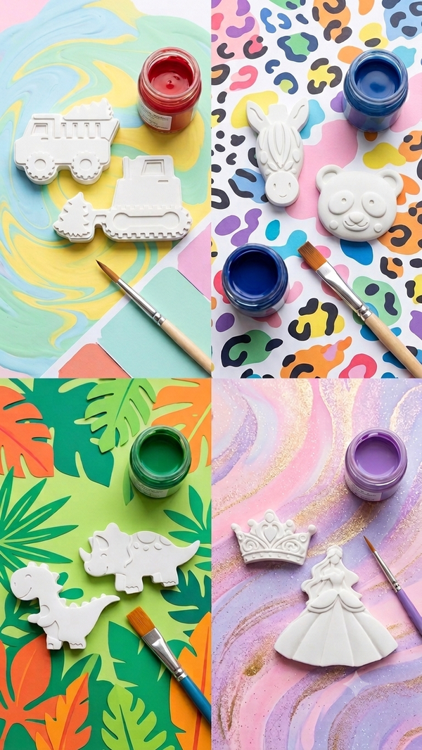 ​Titel: Creatieve Gipskit – Schilderen & Knutselen 🎨